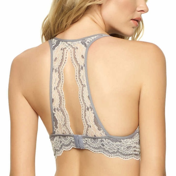 Felina Ladies' Lace Bralette Grey - Picture 3 of 5